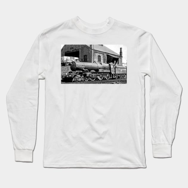 GWR Loco King William III Long Sleeve T-Shirt by Random Railways